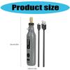 Handheld Mini Cordless Rotary Tool 3 Speed Electric Grinder Accessories Rechargeable for Engraving Cutting Polishing