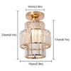 Dining Room Crystal Chandelier Golden Kitchen Island Hanging Light Interior Decor Luxury Modern Led Ceiling Lamp Pendant Light