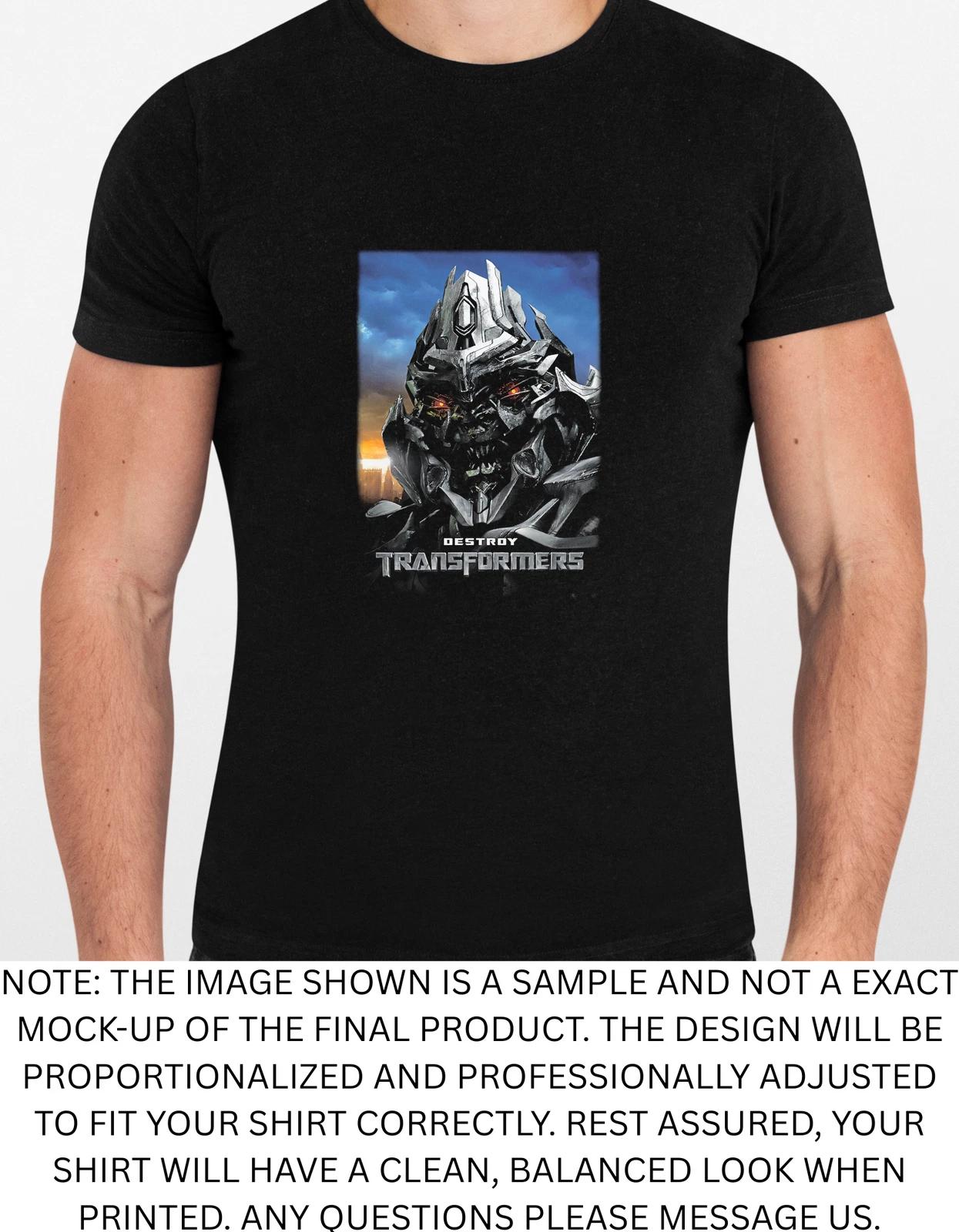 Men s and Women s T-shirts Transformers 3 Graphic XXXXL