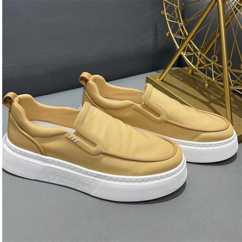 Fashion Summer New Men Ice Slip-On Casual Shoes Loafers Ultra-light Breathable Man Canvas Shoes Fashion Low-top Sneakers Footwear Hombre