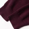 Polo Ralph Lauren Solid Color Zip High Neck Sweater Men sweater Burgundy 710888900-005