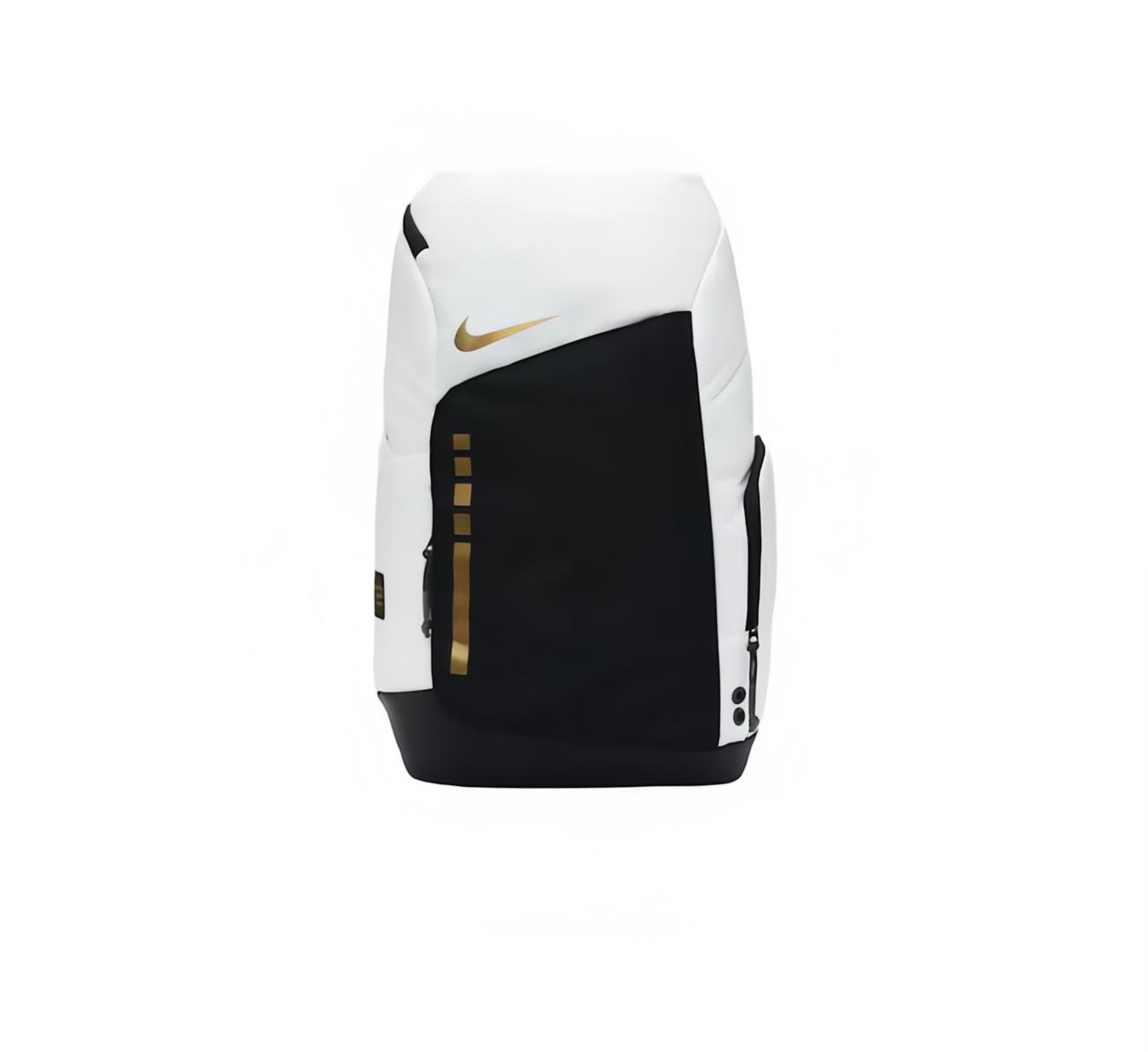 

Nike Hoops Elite Backpack – Large Capacity Polyester Sports Bag Black & White Unisex 48.3*27.9*22.8CM