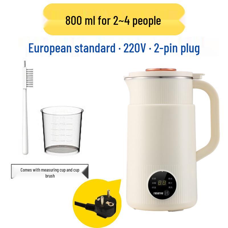 

110В Багатофункціональний прилад для приготування соєвого молока та соковитискач, Машина для дитячого харчування, Настінний, Стандарт США/ЄС