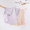 Caitian Women's Seamless Ice Silk Mid-Waist Panties 3-Pack