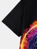 Kinderbekleidung Koreanische Kinderkleidung Dinosaurier in Neon Kinder Frühlingskleidung Oberteile Kurzarm Kinder T-Shirt Oberteil Hemden