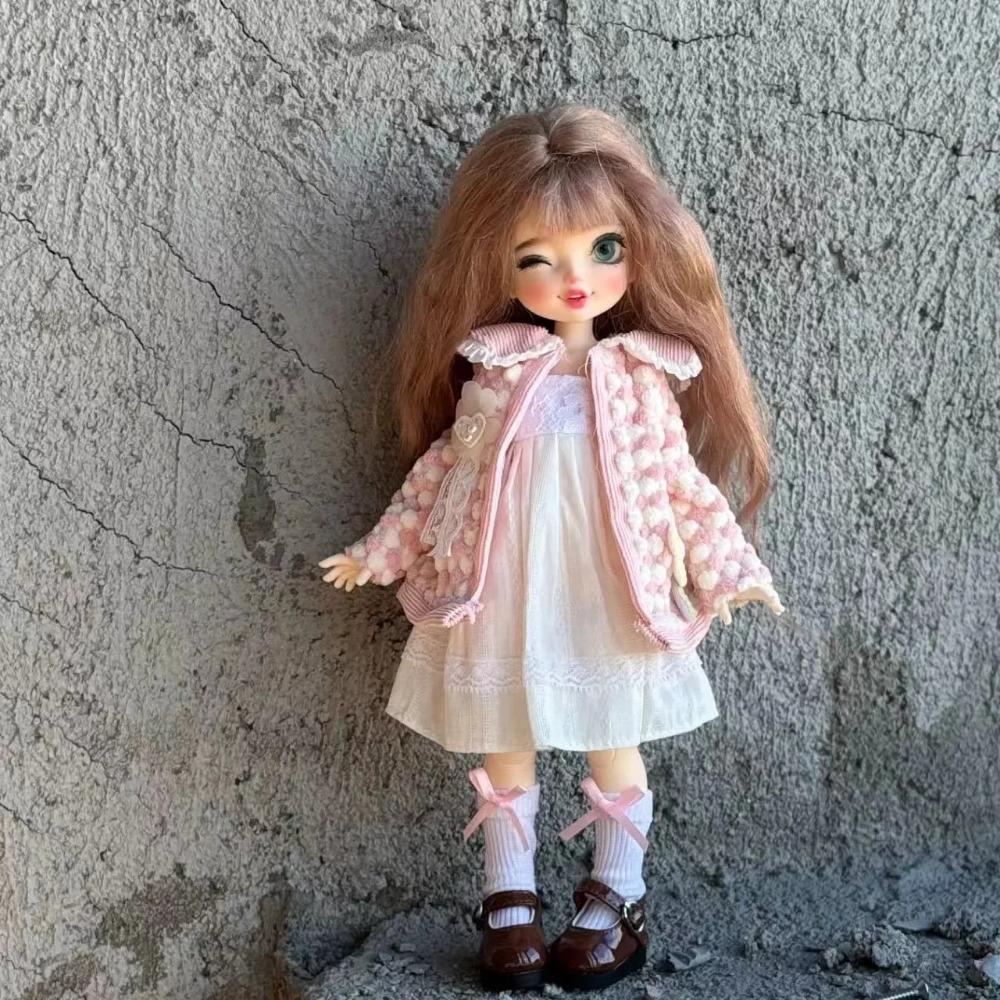 

30 см Одежда для куклы-принцессы Милый набор платьев для куклы BJD 1/6 Аксессуары для кукольного платья