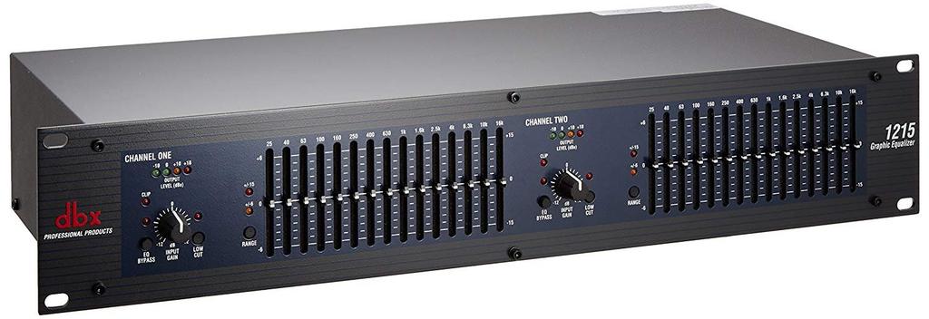 DBX 2ch Graphic Equalizer 1215 [ ] 15-band