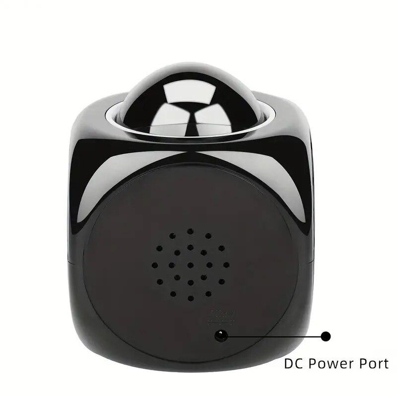 1pc Multifunction Projection Chime Clock LED Light Alarm Clock Voice Prompt Temperature Chime Clock Projection Clock