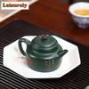 270ml  Authentic Yixing Purple Clay Teapots Hand Painted Plum Blossom Pot Raw Ore Ink Green Mud Kettle Chinese Zisha Teaset Gift