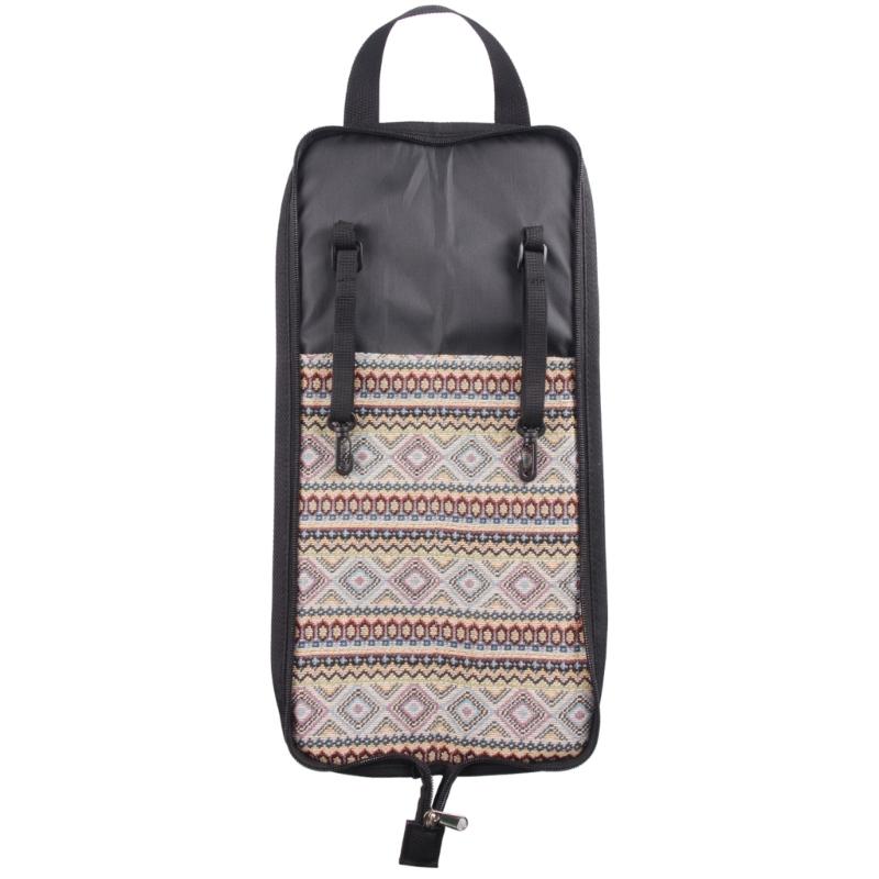 Portable Drum Stick Bag Portable Drumstick Case Hanging Bag with 5A Drumstick Percussion Music Drum Accessories Case