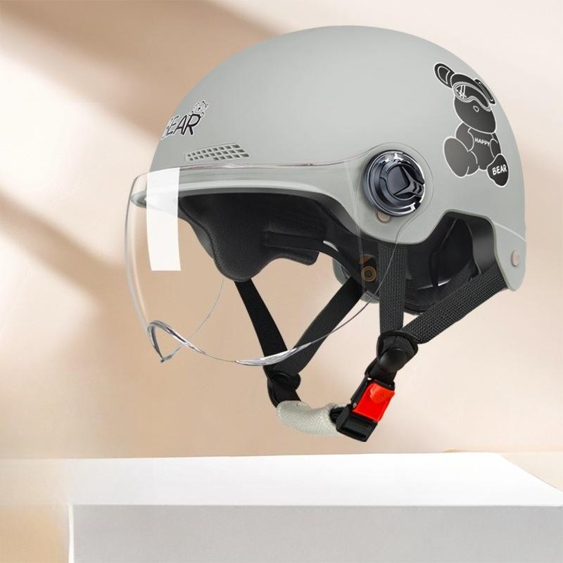 Electric Vehicle Four-season Helmet Motorcycle Helmet Summer Sun Protection Women's Helmet Men's Electric Vehicle Half Helmet