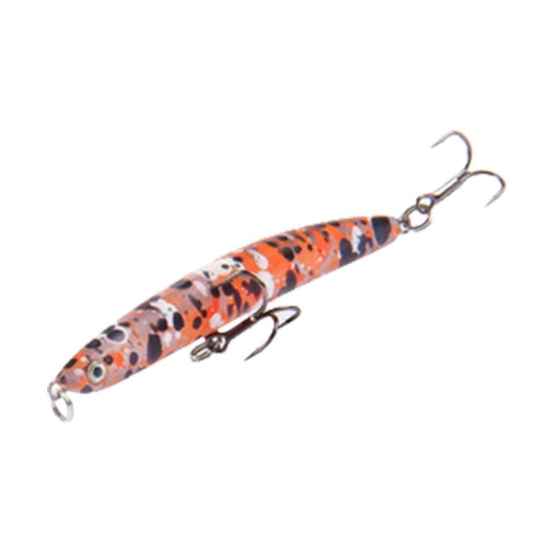 68mm Jerkbait Pike Carkbait Sinking Minnow Fishing Lures Swimbait Hard Baits Jerk Baits for Freshwater Saltwater Fishing