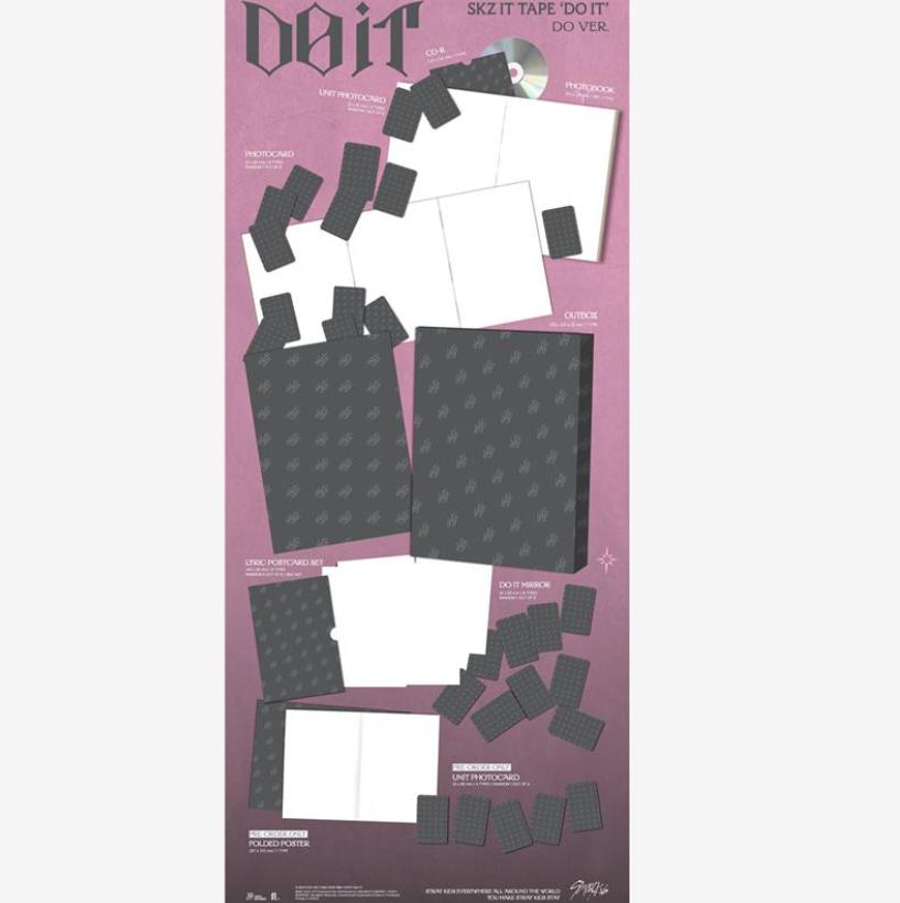 [Pre-order] Stray Kids SKZ IT TAPE ‘DO IT’ DO Ver. – Limited Edition Collectible Album