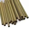 10 Stück/Set Bambus-Trinkhalme, wiederverwendbar, umweltfreundlich, Zero Waste-Strohhalm, Home-Party, Camping, Reise-Strohhalm mit Reinigungsbürste