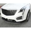 Fit For 2016-  Cadillac XT5 Chrome Steel Front Fog Light Lamp Strip Trim