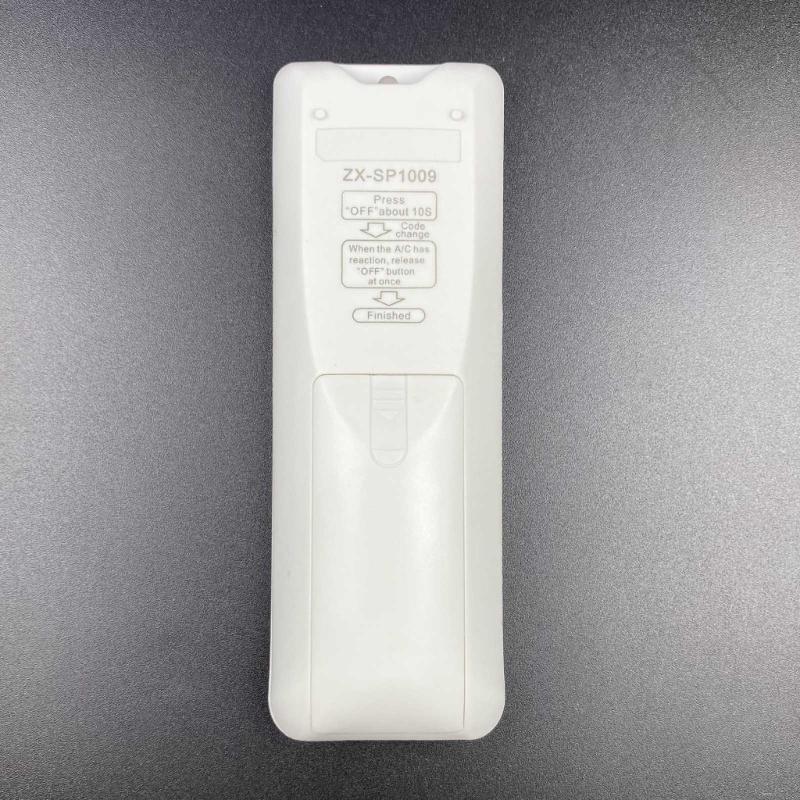 Shock Resistant ABS Remote Control with Intuitive Button Layout Easy Operation ZXSP1009 for Air Conditioning