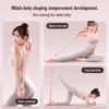 1 buc Bandă de Rezistență Siliconică ProFlex în formă de 8 pentru Yoga - Coardă Elastică Universală pentru Fitness și Stretching pentru Spate, Talie, Braț