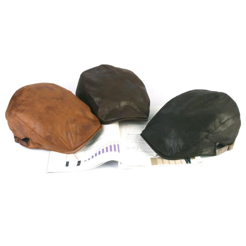 Oversized Washed Vintage Hunting Cap XL black