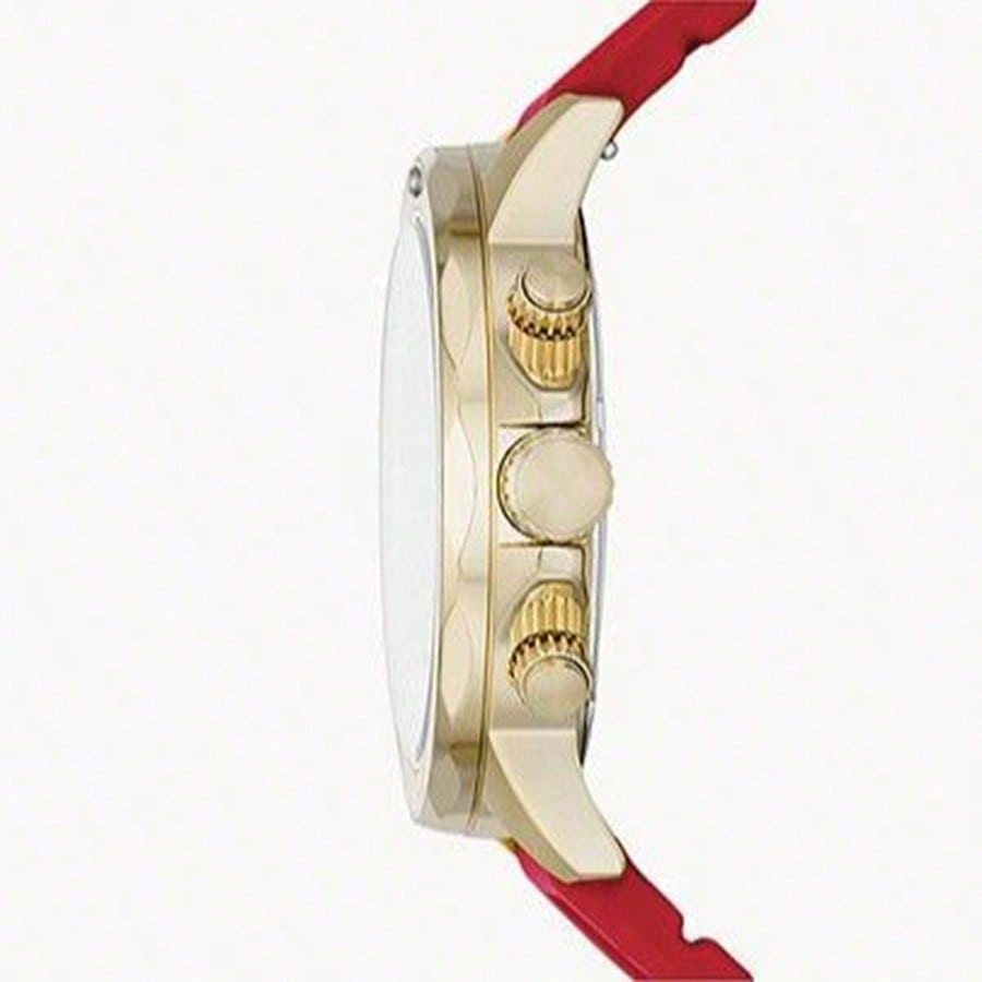 Fossil Men's Quartz Silicone Three-Hand Watch Stainless Steel Case/Glass Mirror BQ2499