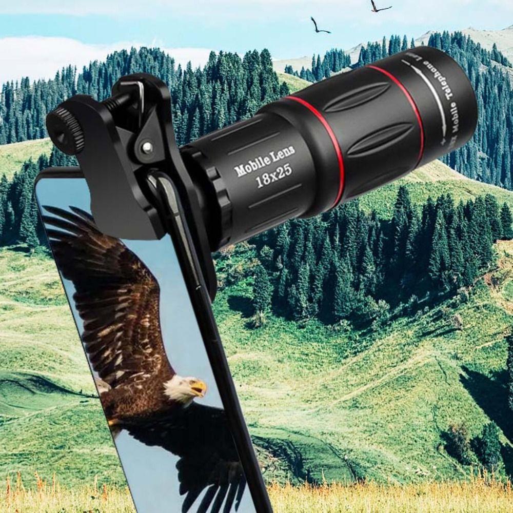 18 Times Zoom Camera Lens External Mobile Phone Camera Telescope  Concert