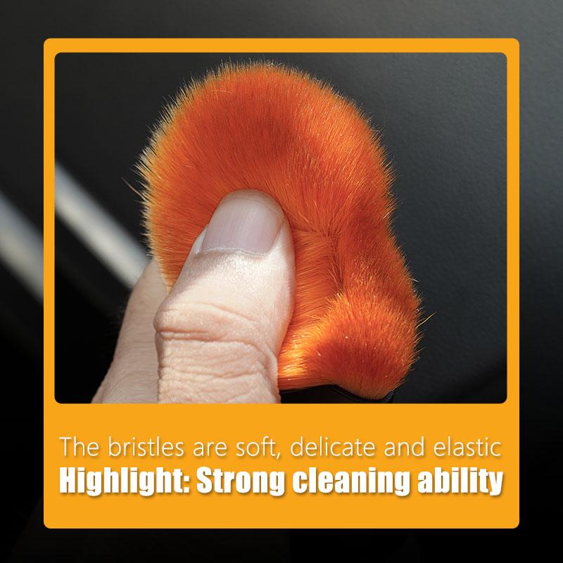 Car Interior Detailing Brush Multi-Functional for Vents Dashboard Touchscreen Cleaning Stickers For BMW G80 G06 G07 G42 G14 G15