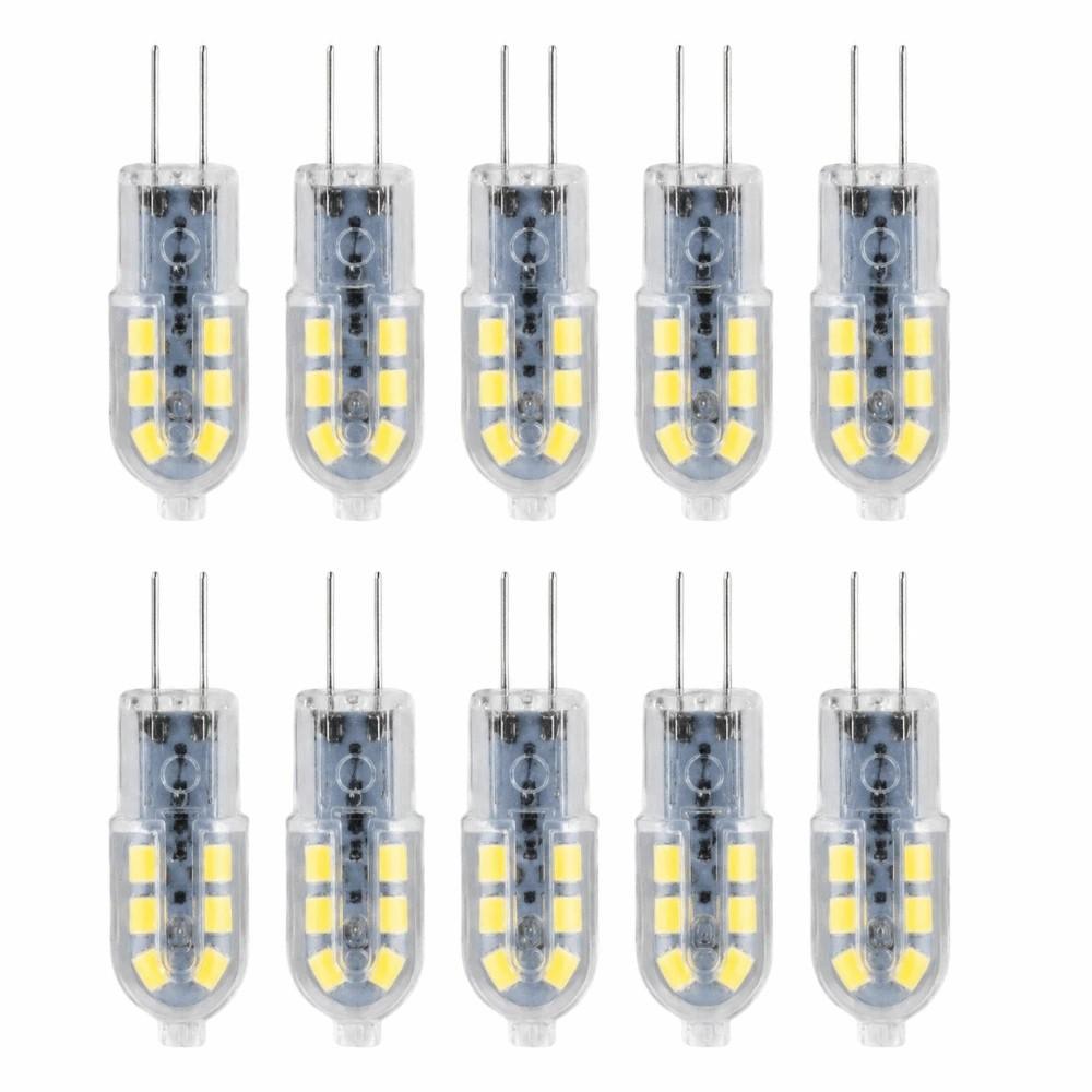10 Pack Dimmable Brightness LED Bulb Lights G4 Light Bulbs Bright LED Bulbs  Bedroom