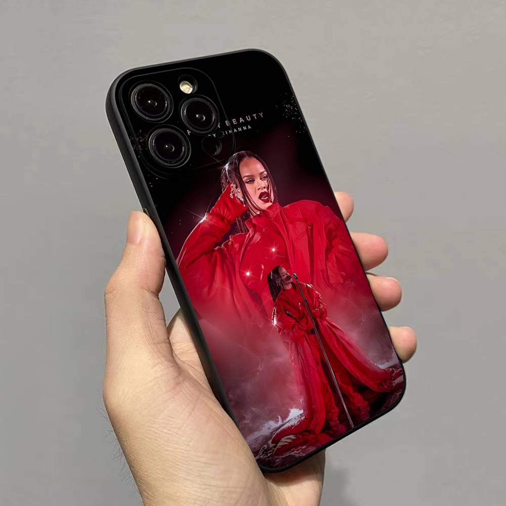 Rihanna Phone Case For IPhone 17 16 14 15 13 12 11 Pro Max Plus Silicone Soft Cover