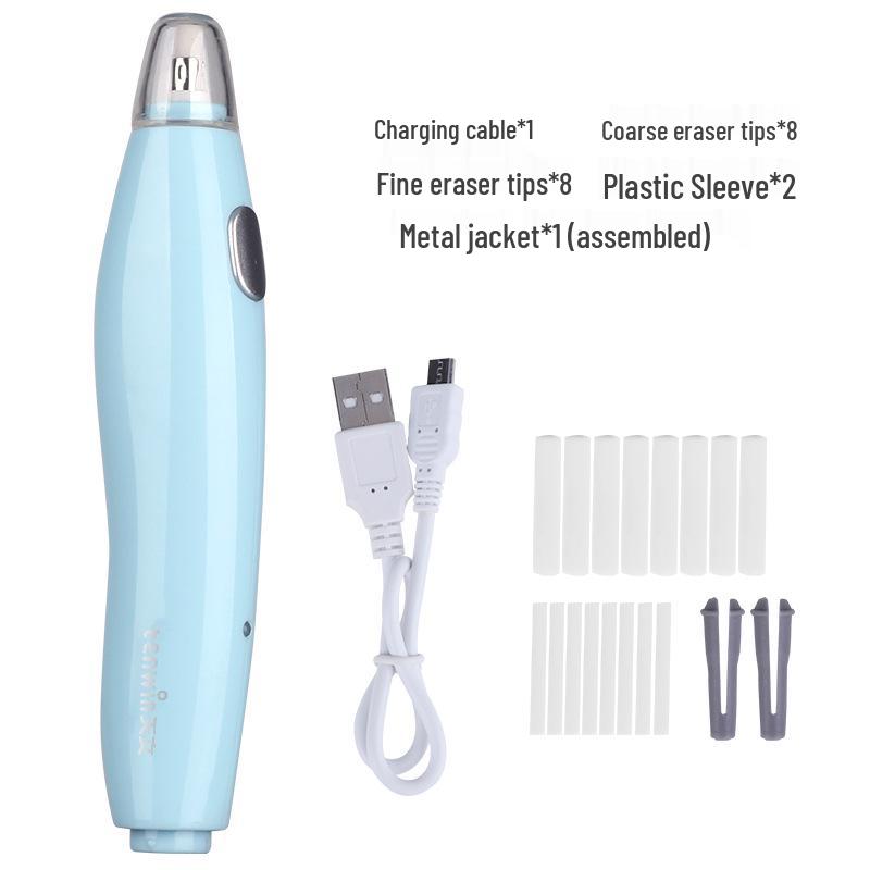 Rechargeable Astronomical Electric Eraser 8305 - Effortlessly Erase Pencil and Charcoal Marks with Rotating Wipe Feature Single Boxed