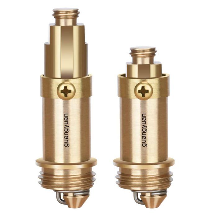 Bouchon pop-up - AIMOONSA - Lot de 2 - Laiton - Clic-clac à ressort - Anti-corrosion