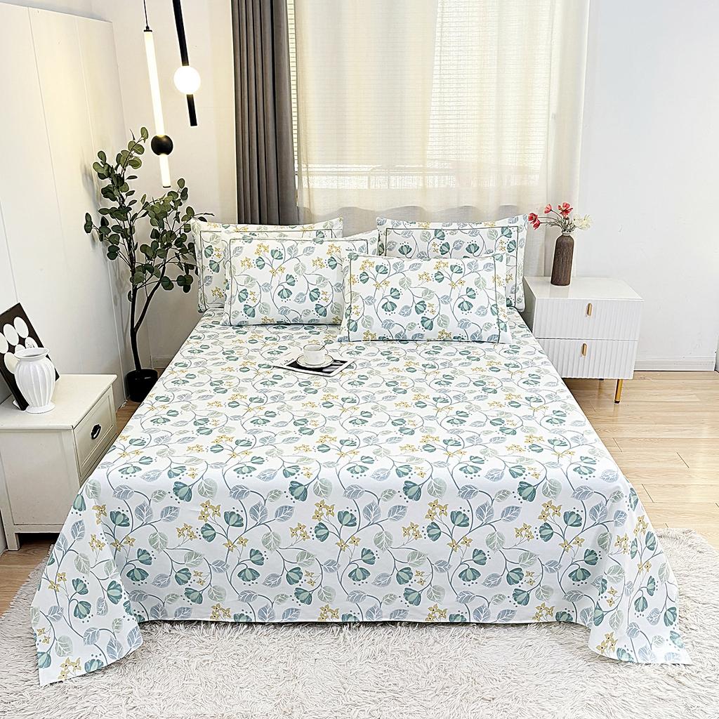 Haushalt doppelt verdickt altes grobes Tuch Bettlaken Einzelstück Baumwolle Steppdecke Laken Studentenwohnheim Einzelbett reine Baumwolle