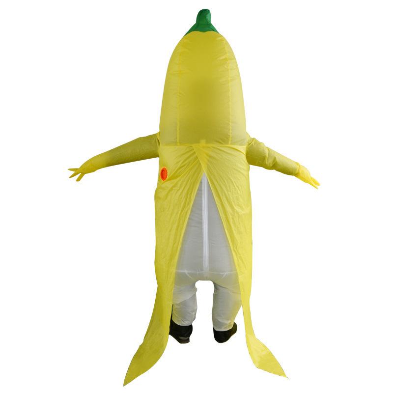 Halloween Banana Inflatable Costume Big Bird Funny Doll Makeup Show Props Banana Big Bird Inflatable Costume