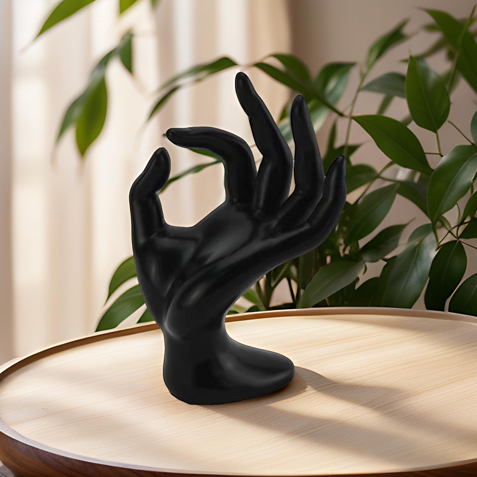 

Hand Model Prop: OK Hand Glove Ring & Bracelet Jewelry Display Stand Length 18.5cm Width 9.5cm