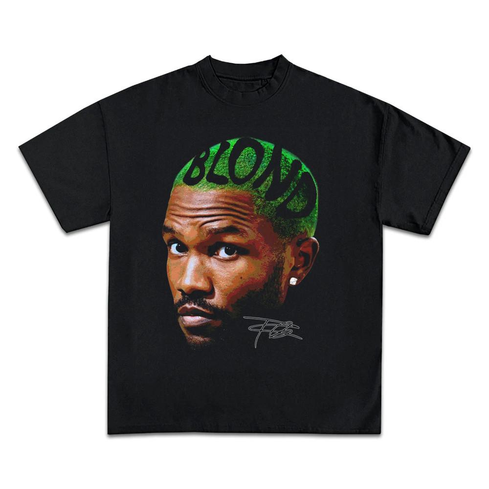 Frank Ocean Blonde Album unisex Black All Size Shirt Unisex T-Shirt XL