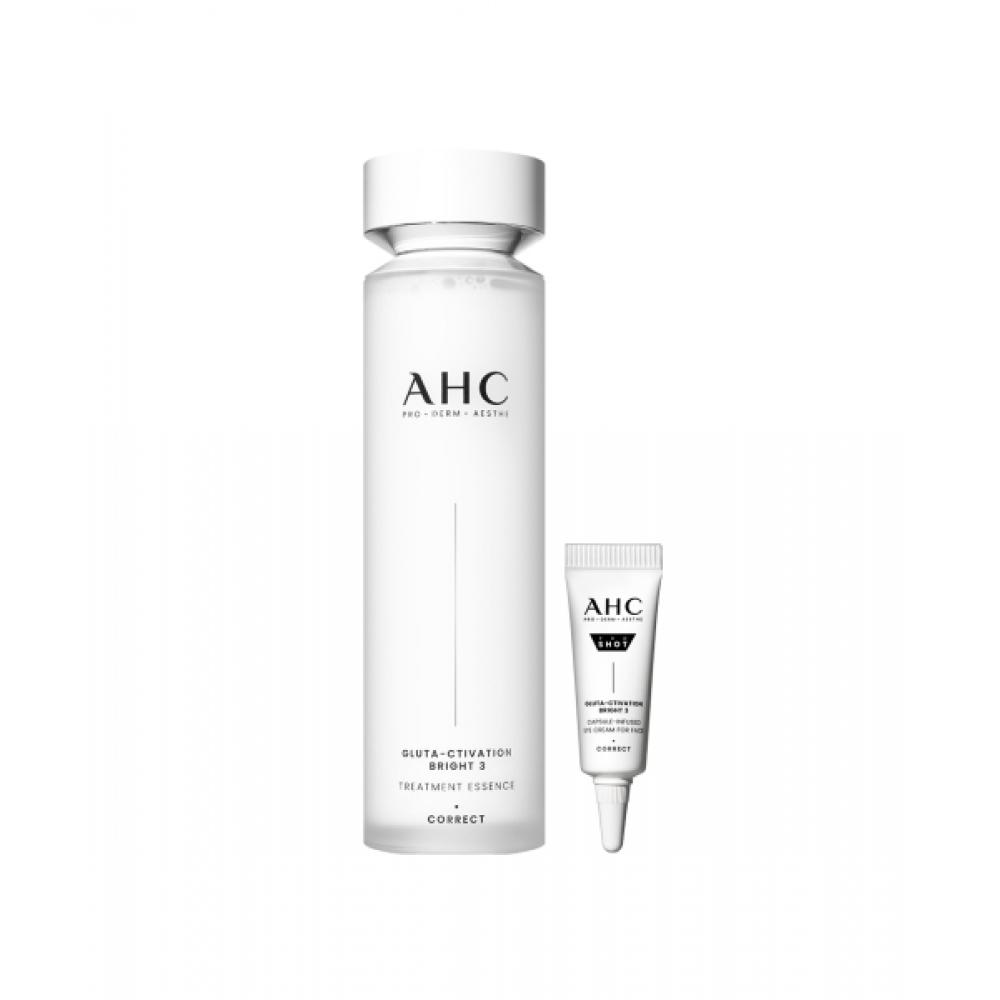 Ahc Gluta Activation Bright 3 Essence 130ml +  Gift  Eye Cream 5ml NONE