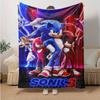 1pc Sonic the Hedgehog Sonic Boom Movie Poster Print, Home Decor, Couch Blanket .B066