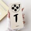Cover For Redmi 14C 14R Case Simple Fashion A-Z Letter Pattern Design Silicon Shockproof Funda For Xiaomi Poco C75 4G Back Cover