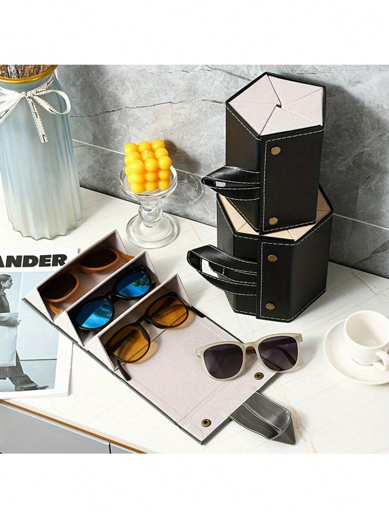 Multi Panel Glasses Box, Myopia Glasses, Sunglasses Storage Box, Sunglasses Box, Hand Folded Multi Link Glasses Box