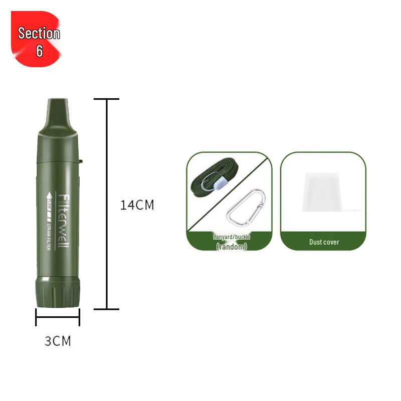 Outdoor Portable Water Filter Straw