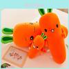 Charming Carrot Sleeping Pillow Plush Toy For Creative And Fun Playtime