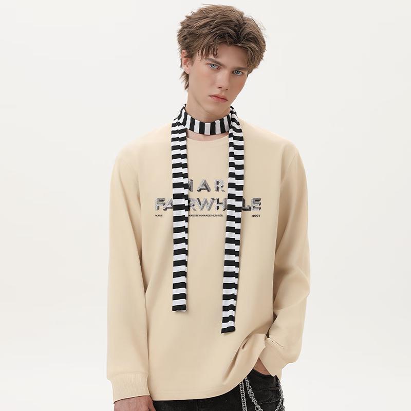 Mark Fairwhale Men's Heavyweight Long Sleeve Cotton T-Shirt