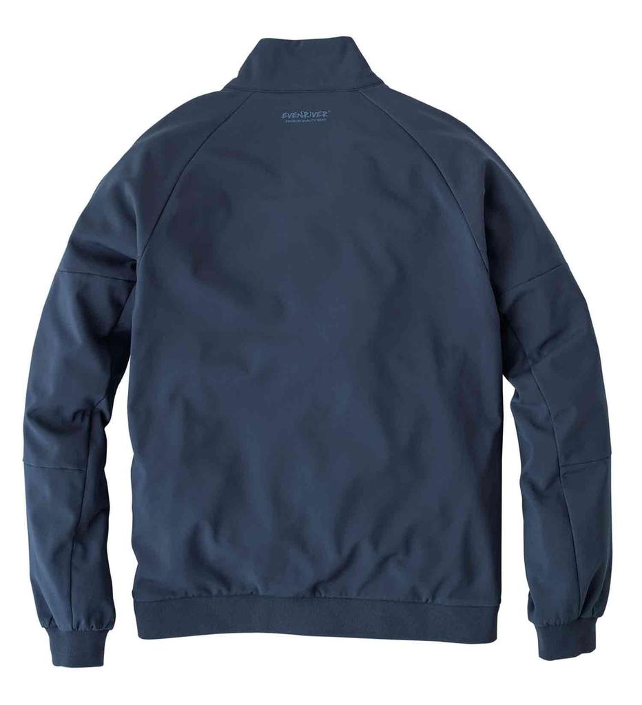 EVEN RIVER Crimped Over Jacket, Fall/Winter, Navy, R407 04 LL