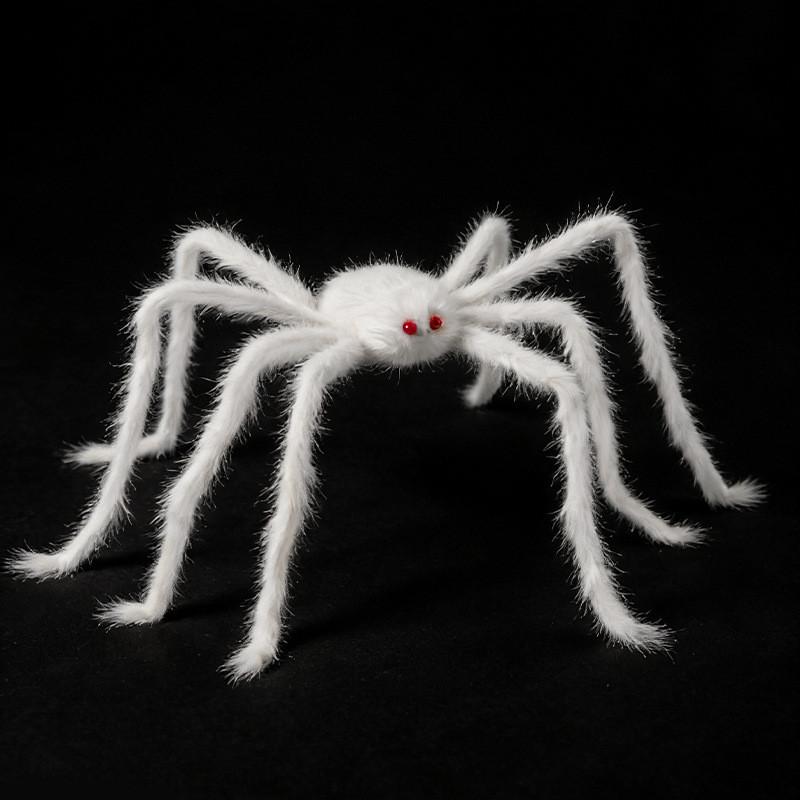 Halloween Spinnen Decoratieset Met Kleurrijk Pluche Materiaal Voor Feestsfeer