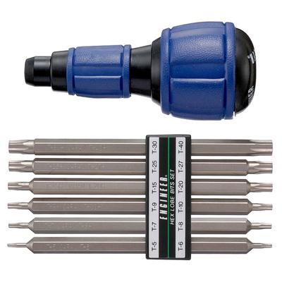 Set de șuruburi Engineer Master Grip Set de biți compatibile cu șuruburi speciale DR-51