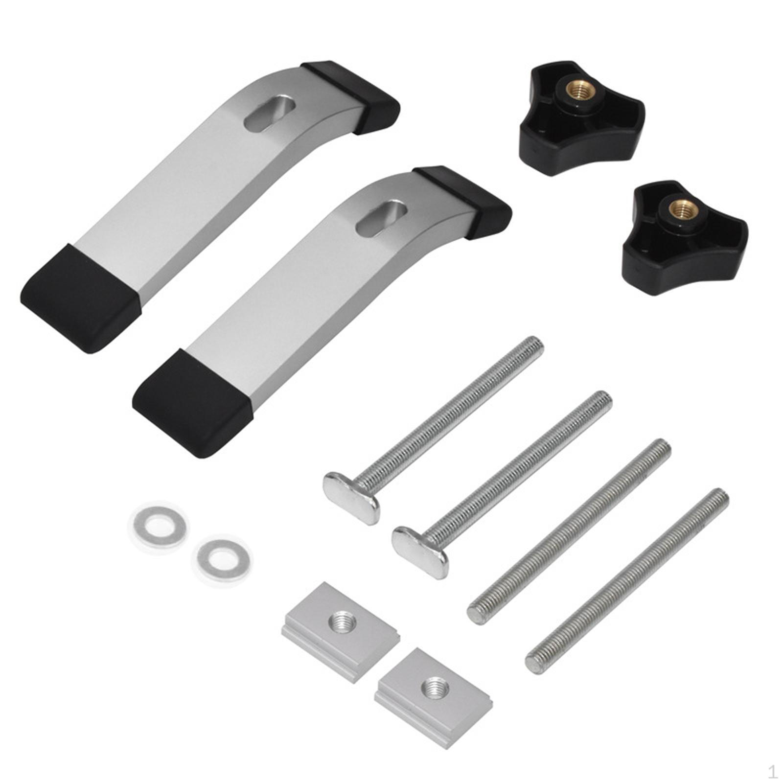 

T-образный зажим для удерживания, алюминиевый сплав, регулируемая рабочая пластина для удержания, нержавеющая