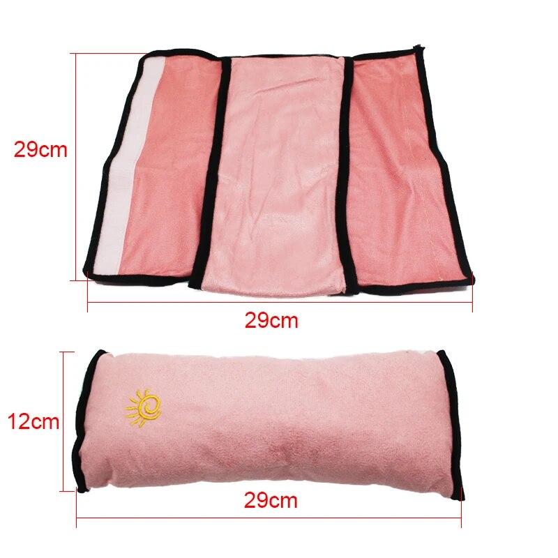 Car Safety Belts Pillows Cover for Kid Children Baby Travel Sleep Positioner Protect Auto Seatbelt Adjust Plush Cushion