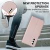 Brieftasche mit Kartenfach, Fotorahmen, Ständer, magnetischer Klapphülle aus Leder für Samsung Galaxy A06 A16 A26 A36 A56, stoßfest