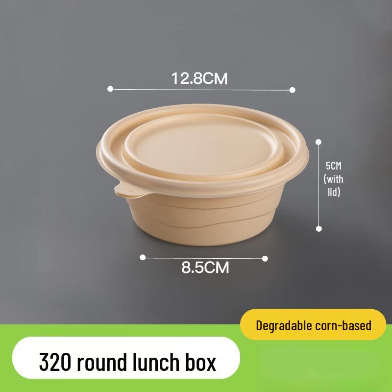 Handon Degradable Disposable Corn Starch Lunch Box