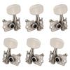 6Pcs Guitar String Tuning Pegs 3L 3R Guitar Knob Machine Heads Tuners Metal Guitar Tuning Keys Pegs for Guitar Replacement Parts