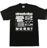 Streetwise Graff Life Grafik T-Shirt Schwarz M-L-XL-2XL-3XL<wbr/>-4XL-5XL Unisex T-Shirt