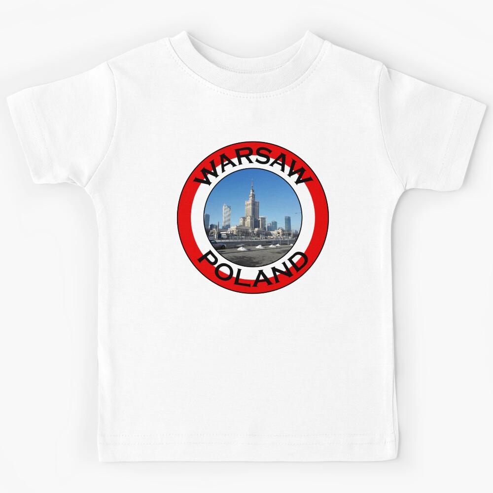 Warsaw city in Poland Kids T-Shirt 130